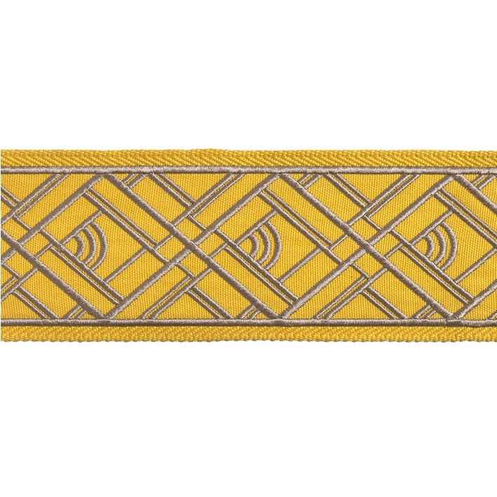 ZELDA
EMBROIDERED BRAID 75MM
