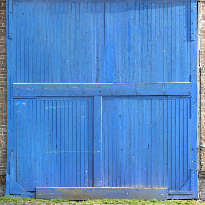 PORTE BLEUE