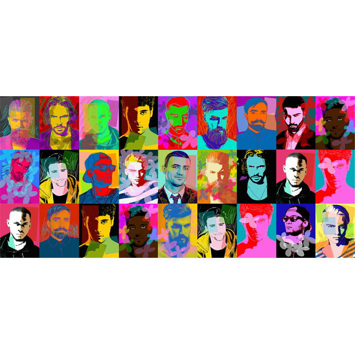 HOMMES EN COULEURS